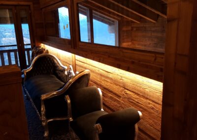 Installation électrique — Chalet à Veysonnaz, Valais — Willy Bonvin Électricité SA