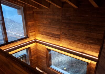 Installation électrique — Chalet à Veysonnaz, Valais — Willy Bonvin Électricité SA
